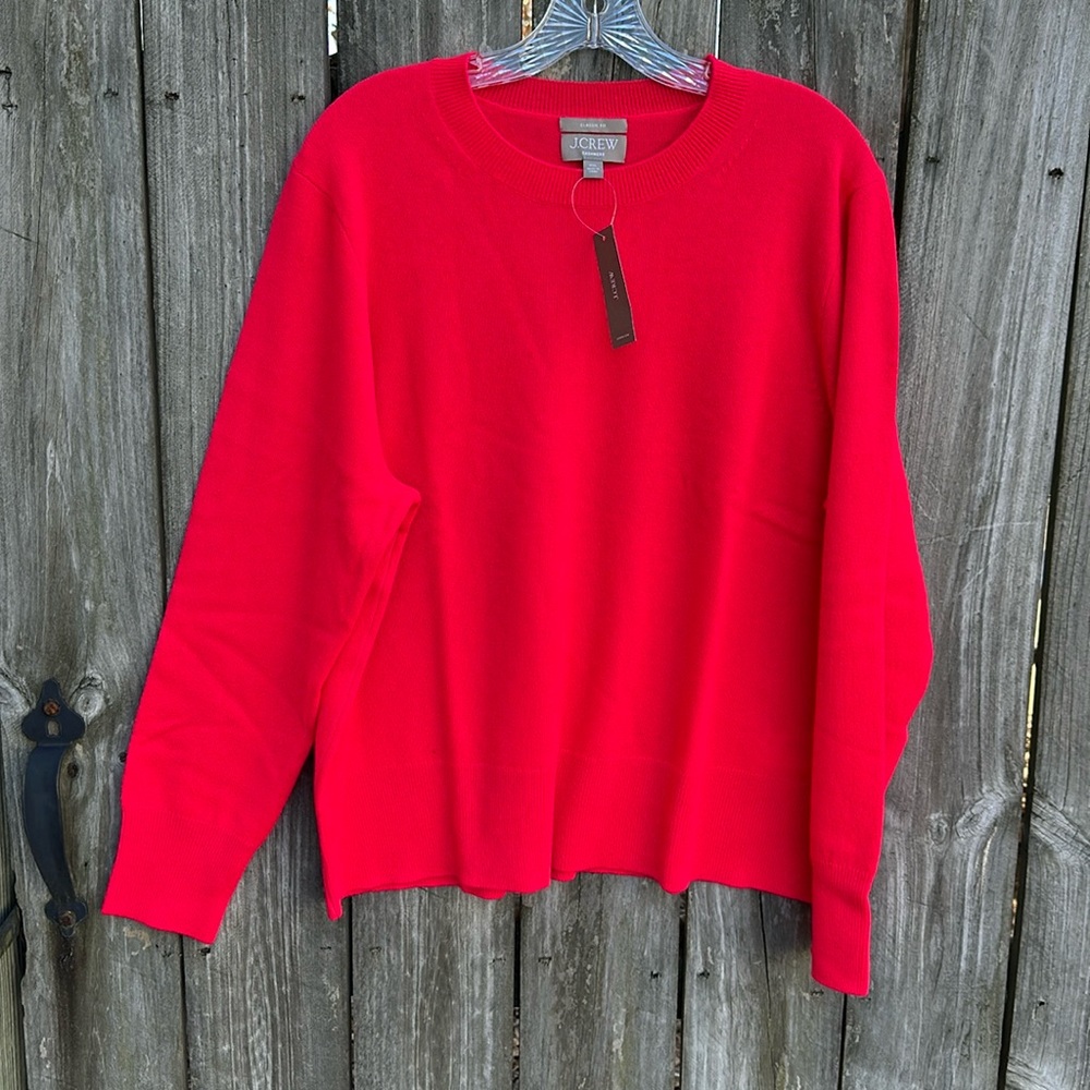 I.Crew Classic Fit Cashmere Crewneck Sweater